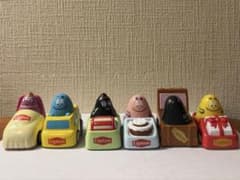平成レトロ　Lipton バーバパパ ミニカー 6台セットのサムネイル
