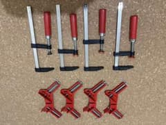 動作OK F型クランプ コーナークランプ 計8本セット DIY工具のサムネイル