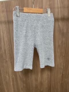 efu リブショートパンツ グレー
