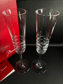 BACCARAT バカラ ローラ シャンパンフルート 2客セットのサムネイル