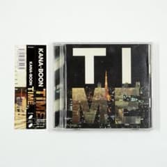 KANA-BOON TIME 初回盤 CD+DVD帯付　ステッカー2種付き