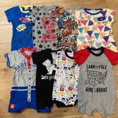 男の子 ロンパース　80センチのサムネイル