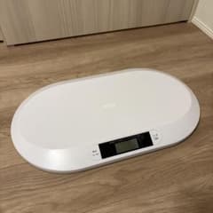 デジタルベビースケール 最大20kg LCD表示 赤ちゃん体重計新生児のサムネイル