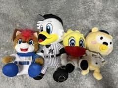 プロ野球 マスコット ぬいぐるみ セット - メルカリ