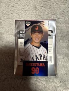 侍ジャパン シークレットキラキラステッカー 松山晋也