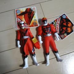 ジュウオウジャー ソフビ 人形セット☆新品のサムネイル