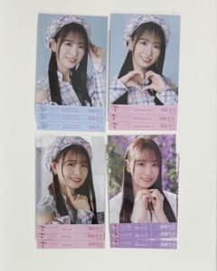 イコラブ 瀧脇笙古 絶対アイドル辞めないで 生写真 4コンプ まとめ売り