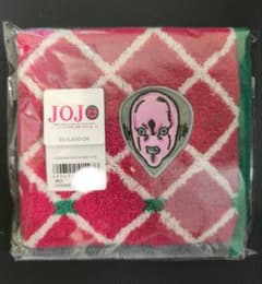 JOJO 황금의 바람 킹·크림슨 다이아무늬 타월 약 25×25 cm