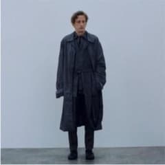 Stein 21ss oversized wind coat black sのサムネイル