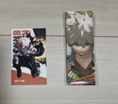 ヒロアカ展 爆豪勝己 缶バッチ 名刺カードのサムネイル