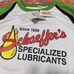 Schaefferオイルメーカーコラボ プリント長袖シャツユニクロUT企業コラボのサムネイル
