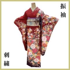 ◎mk-0176 振袖 金通し 身丈168.5 裄66.5 7-7 - メルカリ
