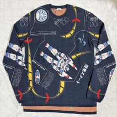 【希少】LOEWE 2016SS スペース ロボット 総柄 ニット Lサイズ 希少】LOEWE 2016SS スペース ロボット 総柄 ニット Lサイズ - メルカリ