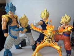 ドラゴンボール・NARUTO Grandista フィギュア 5体セット