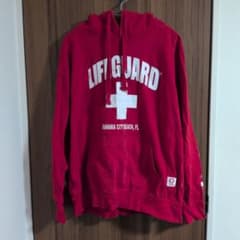 LIFEGUARD パーカー レッドのサムネイル