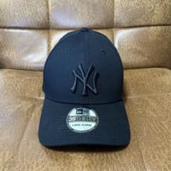 New Era 39THIRTY ニューヨークヤンキース キャップ　ブラックのサムネイル