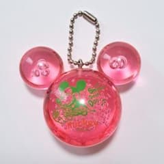 ディズニー ミッキー キーホルダー レトロ ピンクのサムネイル