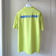 美品 ☆ MARK&LONA モックネック シャツ マーク&ロナ 正規品 緑 - メルカリ