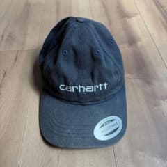 Carhartt WIP キャンバス スクリプト キャップ ブラックのサムネイル