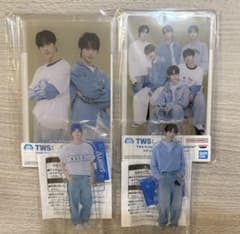 TWS スタンド付きアクリルプレート　スタンド付きビッグアクリルプレート　4点