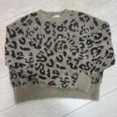 INGNI レオパード柄 シャギーニット 長袖のサムネイル