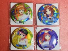 五等分の花嫁 ビッグ缶バッジ ストリートパーカー ver. 4種 GiGO限定