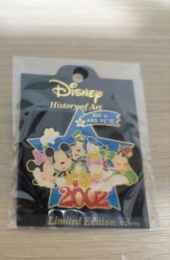 Disney History of Art キャラクター 限定ピンバッジ ディズニー History of Art ピンバッジ - メルカリ