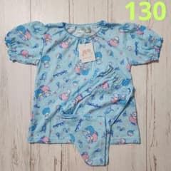 산리오 키키라라 메쉬 파자마 130 하늘색 리틀 트윈 스타즈 상하