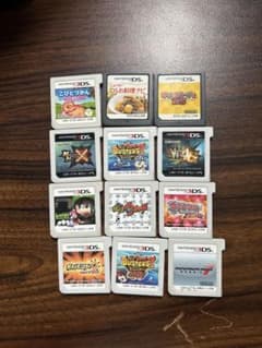 d*y様 ニンテンドー3DS DS ソフト 12本セット まとめ売りのサムネイル