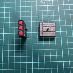 Gundam model kit (junk item): Full Armor Unicorn Gundam　Missile Pod