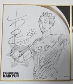 ハイキュー　色紙　木兎光太郎のサムネイル