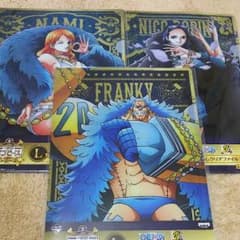 ワンピース一番くじ クリアファイルセットのサムネイル