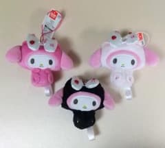 全3種セット　マイメロディ デコ盛れマスコット mymelody