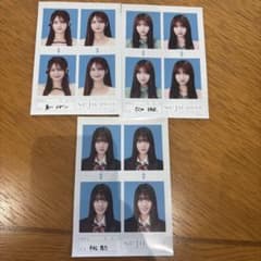 seju 証明写真 3枚セット 夏川メガン 向井怜衣 平松想乃のサムネイル