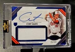 Coby Mayo 直筆サインパッチ49 Topps Tier One 2025 - メルカリ