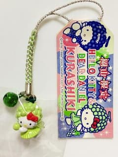 ☆ご当地キティ 岡山限定 倉敷マスカットバージョン 根付け☆ - メルカリ