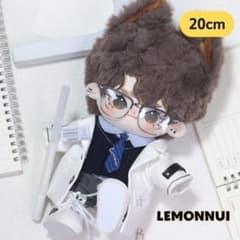 20cm 着せ替え ぬいぐるみ服 ぬい服 ぬい活 科学者 推し活 ぬい-E002