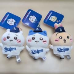 ちいかわ×MLB ドジャース マスコット 3種セット