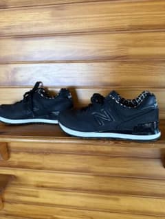 New Balance 574 ブラック スニーカー25cm 梨花着用モデルのサムネイル