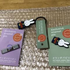 万博 オランダパビリオン ピンバッチ2個 キーホルダー EXPO2025