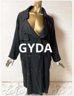 P1GYDA lining leopard2wayオフショルトレンチコート