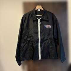 70s当時物 CAP'N JAC フォード レーシングジャケット XL 黒 古着