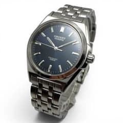 【美品】ORIENT SWIMMER 10BAR ブルー文字盤 美品】ORIENT SWIMMER 10BAR ブルー文字盤 - メルカリ