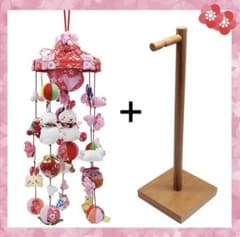 【新品】OKBABY つるし雛 天然木製台付 42cm 新品】OKBABY つるし雛 天然木製台付 42cm - メルカリ