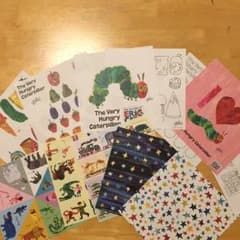 はらぺこあおむし 折り紙☆メモ付きのサムネイル