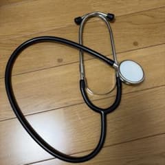 聴診器 シングルタイプ ブラックのサムネイル