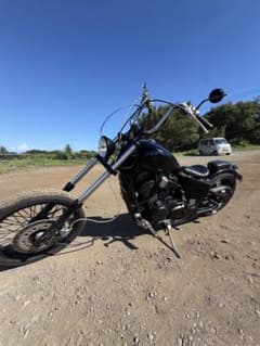 スティード400 カスタムチョッパー バイクのサムネイル