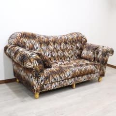 シングルソファー 1P ソファ タイガー/VIP 虎柄 一人掛け アニマル シングルソファー 1P ソファ タイガー/VIP 虎柄 一人掛け