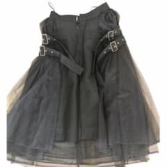 noir kei ninomiya チュール切り替えサイドベルト　ロングスカートのサムネイル