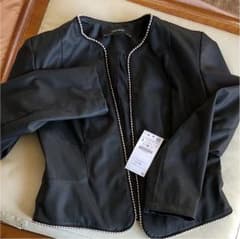 フェイクレザージャケットザラ新品未使用のサムネイル